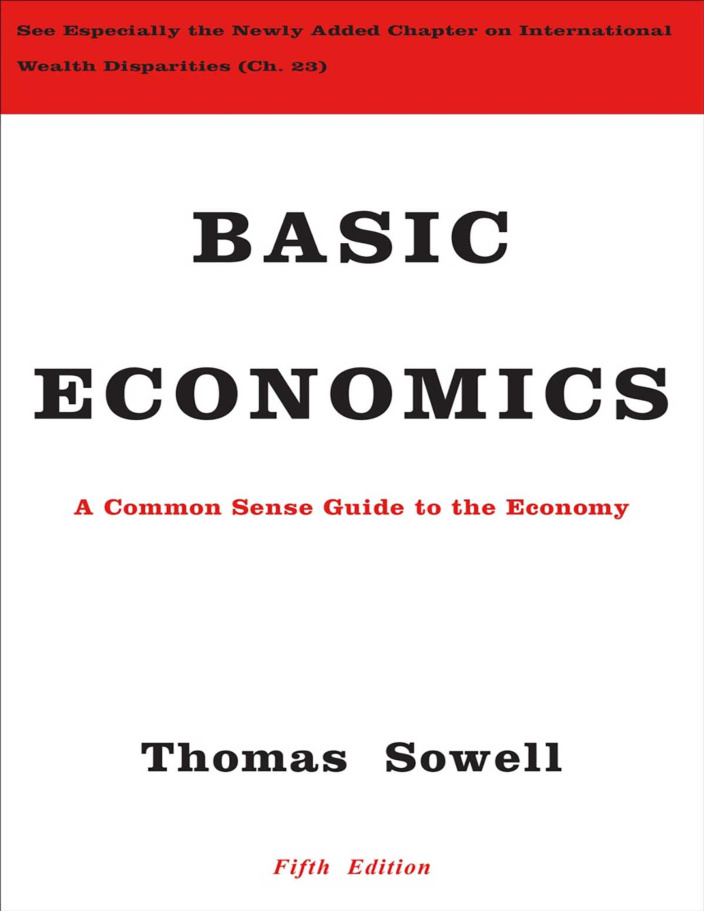 Cover of Basic Economics