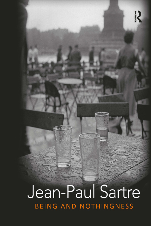Cover of Being and Nothingness