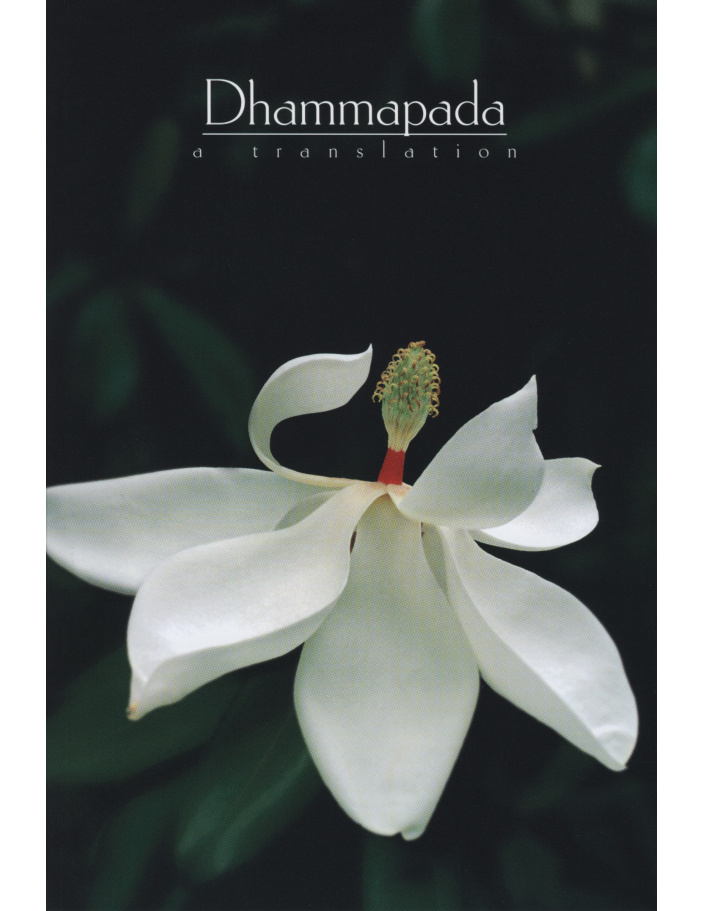 Cover of Dhammapada A Translation
