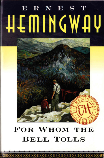 Cover of For Whom the Bell Tolls Ernest Hemingway
