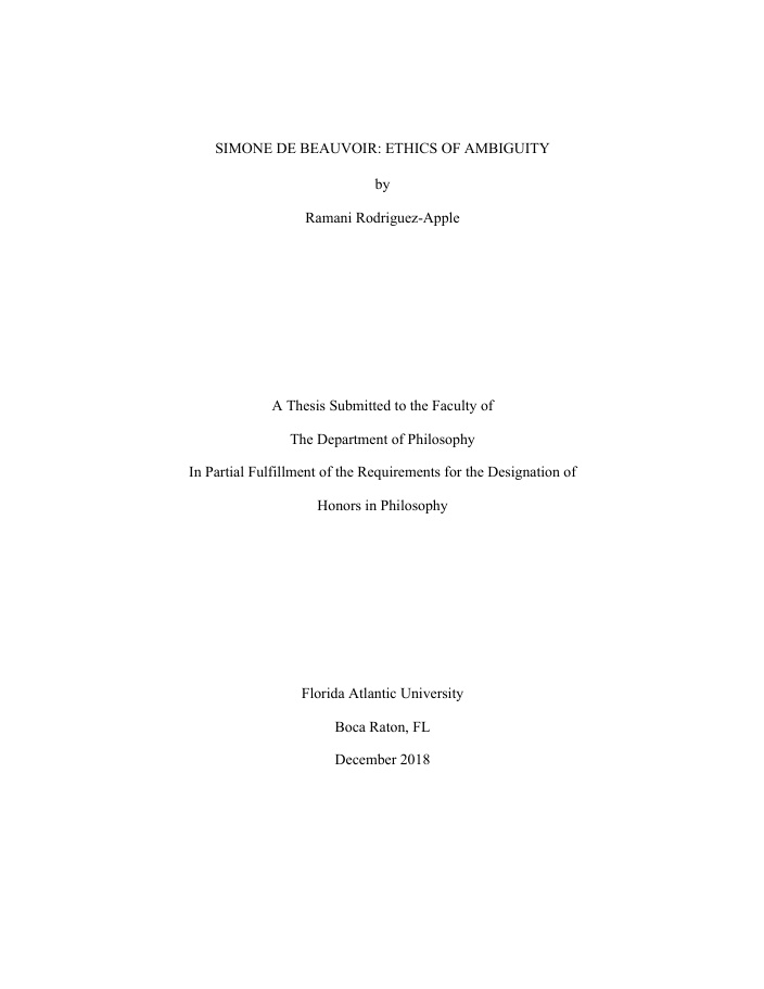 Cover of Honors in Philosophy