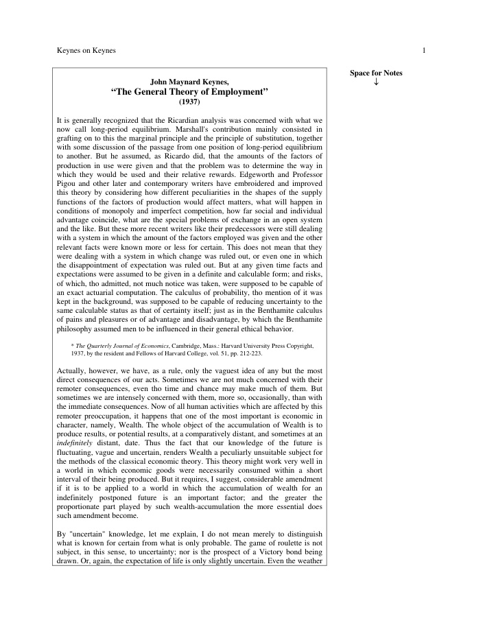 Cover of John Maynard Keynes
