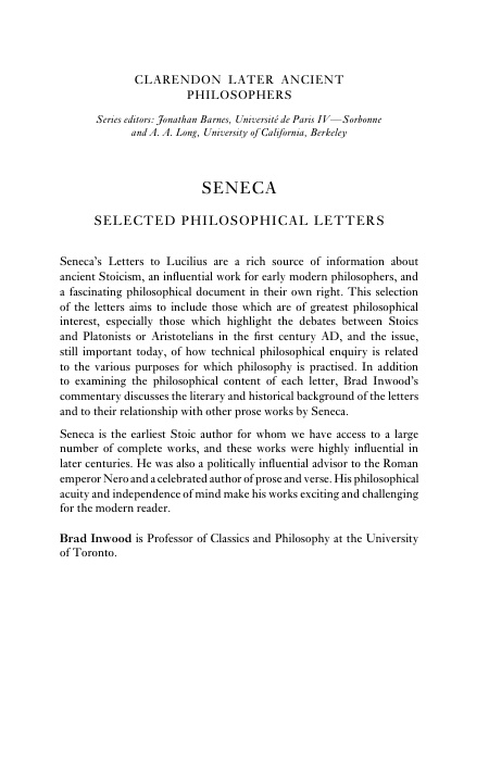 Cover of Letters from a Stoic