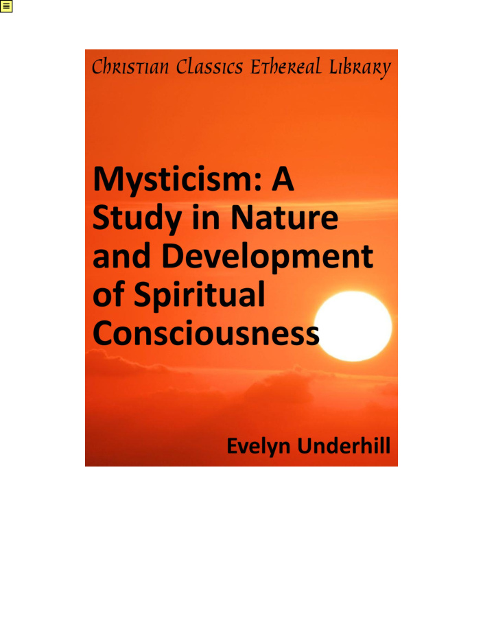Cover of Mysticism