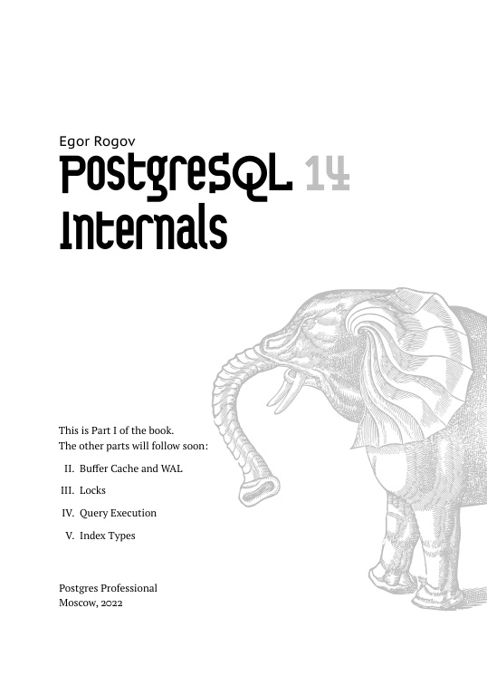 Cover of PostgreSQL Internals