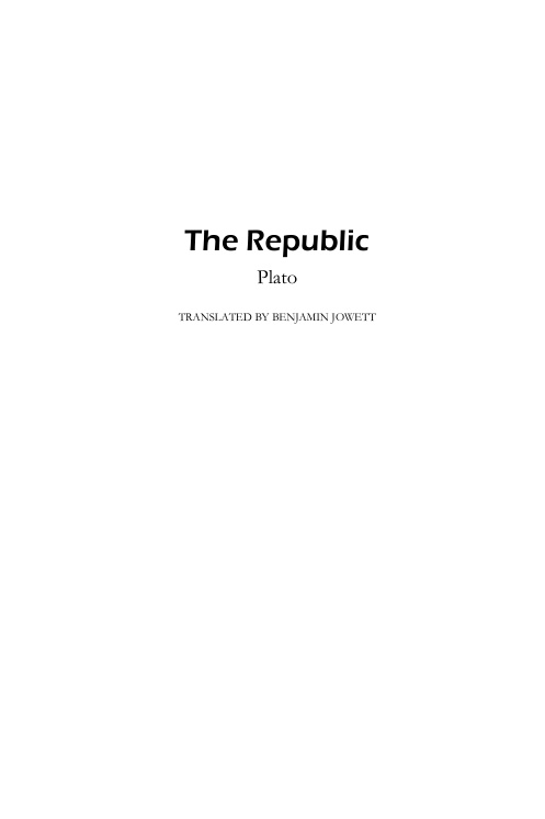 Cover of Republic