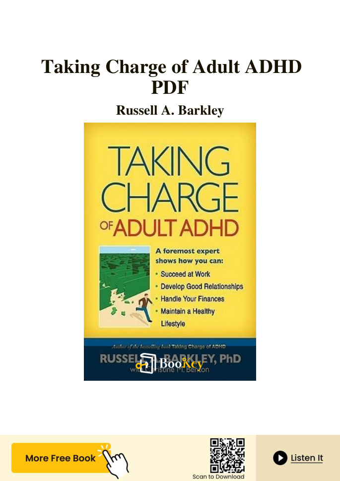Cover of Taking Charge of Adult ADHD PDF