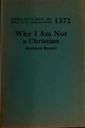 Cover of Why I Am Not a Christian